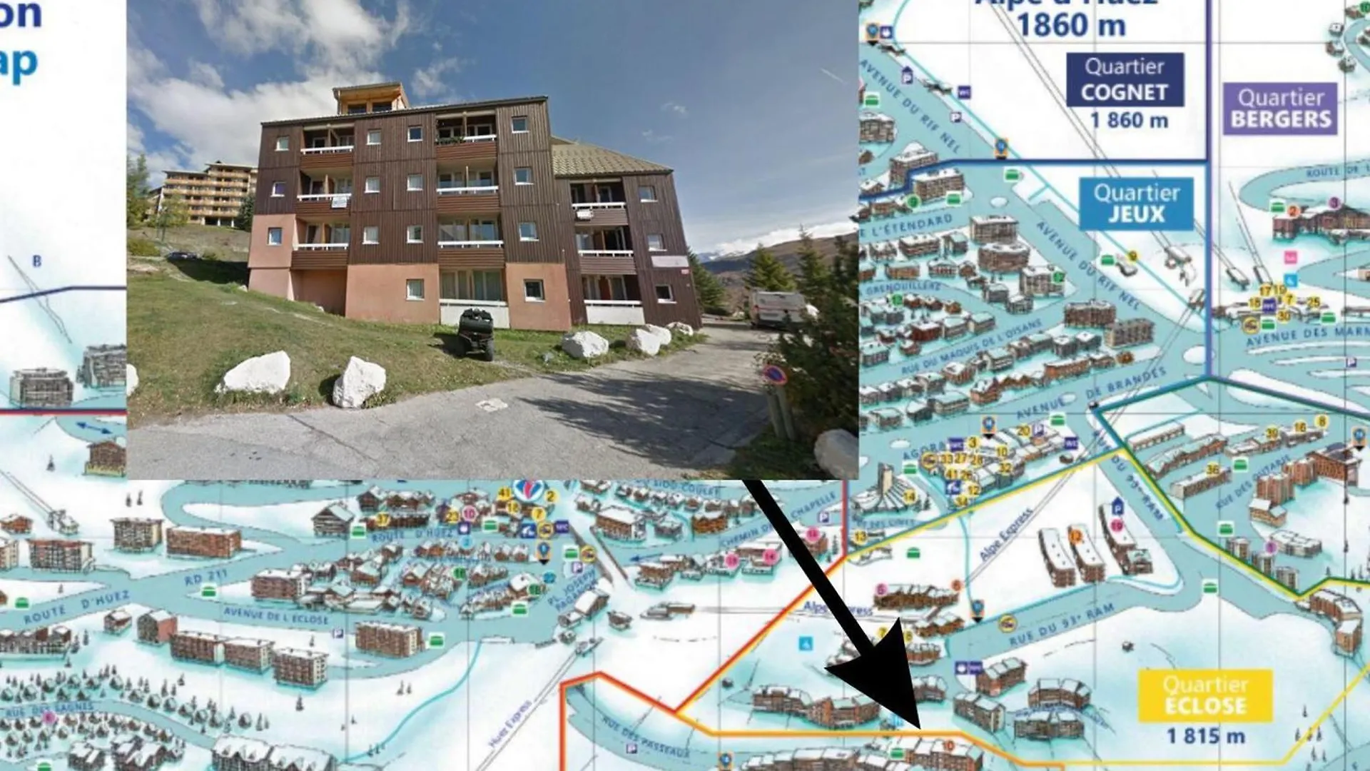 Apartment Studio Avec Mezzanine, Retour Skis Aux Pieds, Proche Remontee Mecanique - Fr-1-645-28 Huez